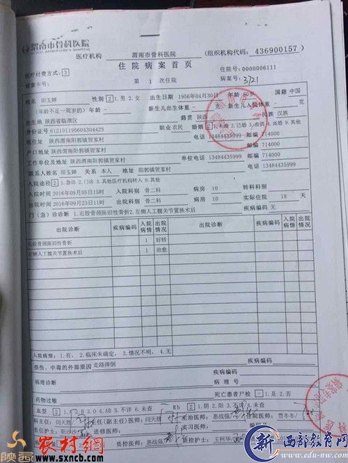 患者的病历资料